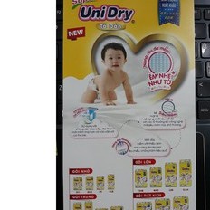 (Mẫu mới êm nhẹ như tơ)Tã dán Unidry S48, M42, L38,XL34