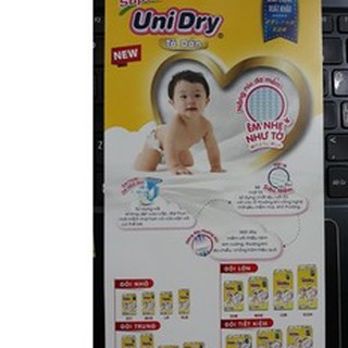 (Mẫu mới êm nhẹ như tơ)Tã dán Unidry S48, M42, L38,XL34