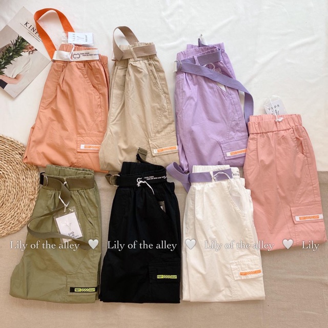 Quần jogger túi hộp (ib chọn màu)