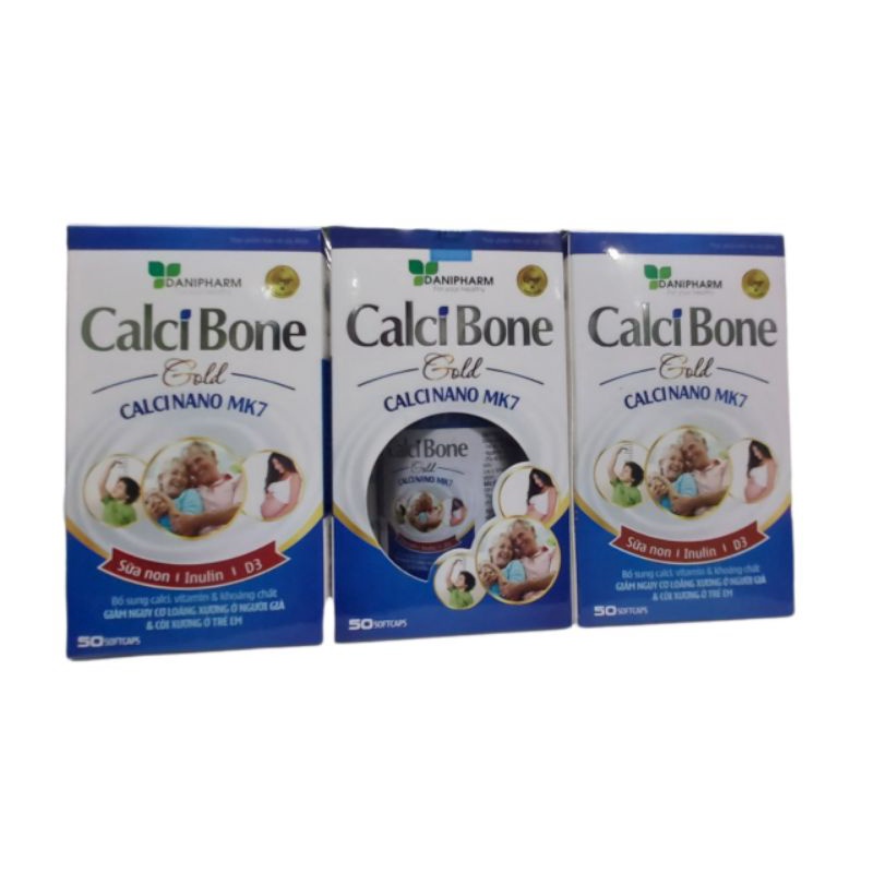 CALCI BONE GOLDbổ sung calci giảm nguy cơ loãng xương người lớn và còi