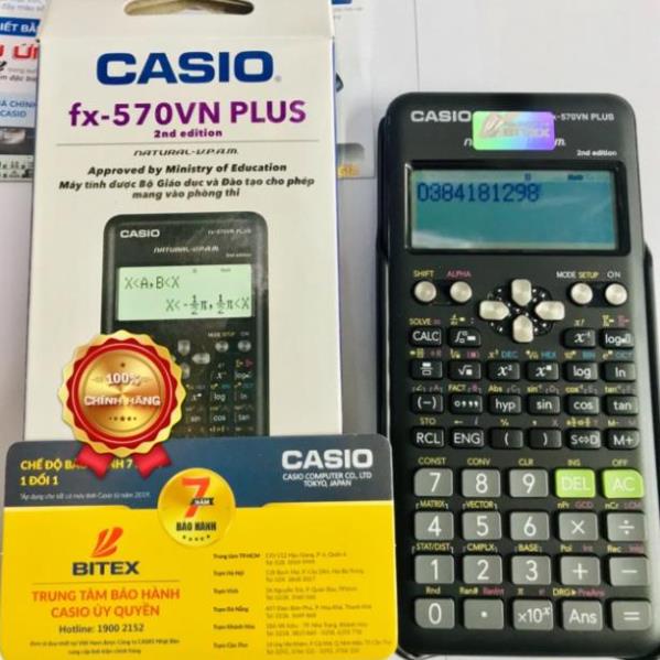 [100% Chính Hãng] Máy tính Casio fx570vn plus 2nd edition (NEW)