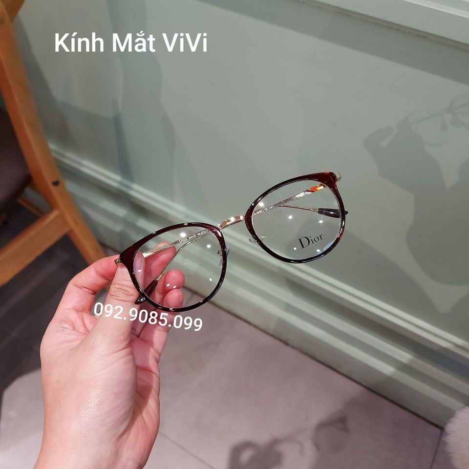 Gọng kính cận dáng tròn bầu + Nhận cận viễn loạn | BigBuy360 - bigbuy360.vn