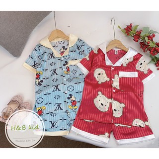 BỘ MẶC NHÀ PIZAMA LỤA CAO CẤP SIÊU MỊN