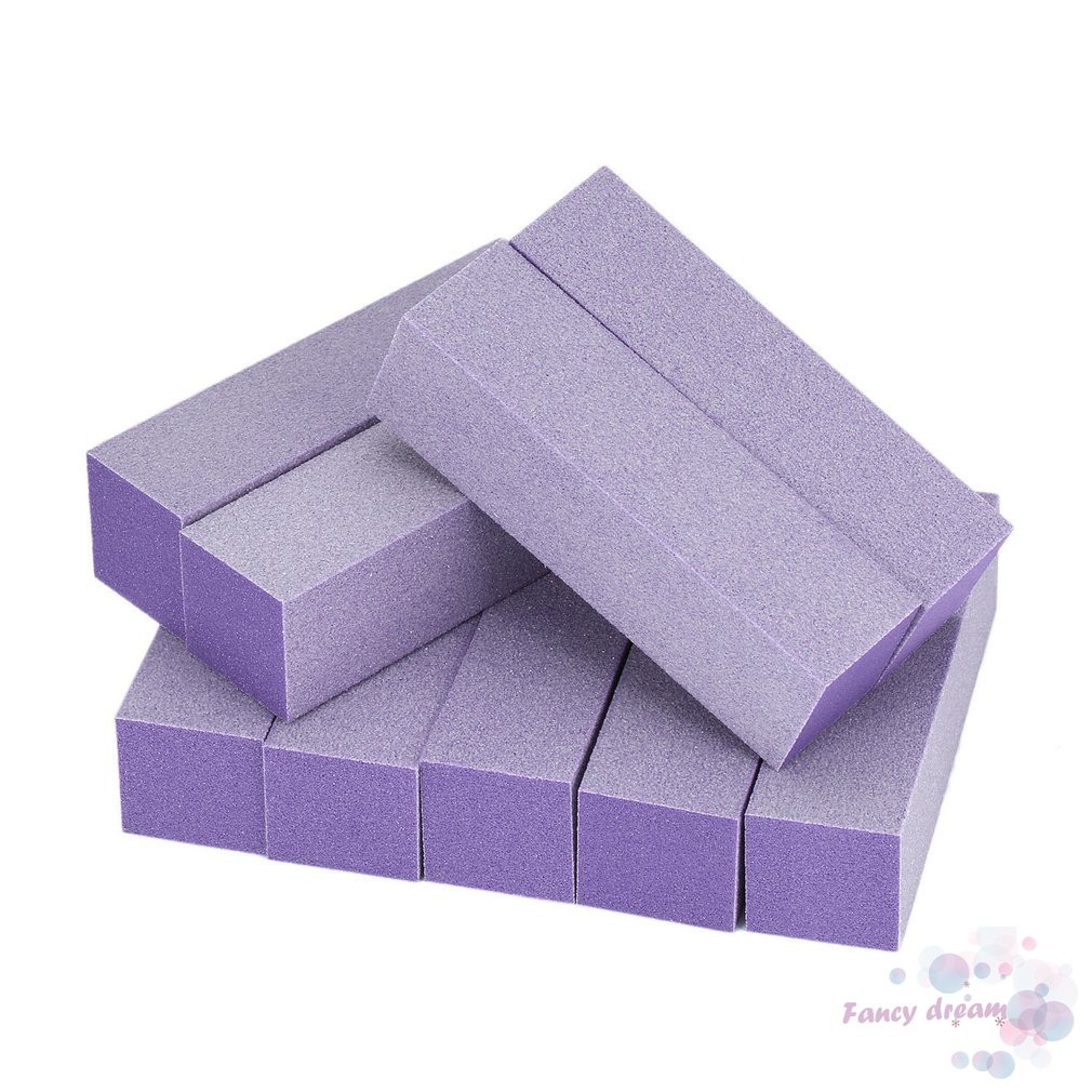 Bộ 10 khối mài giũa móng tay chân chuyên dụng cho nữ