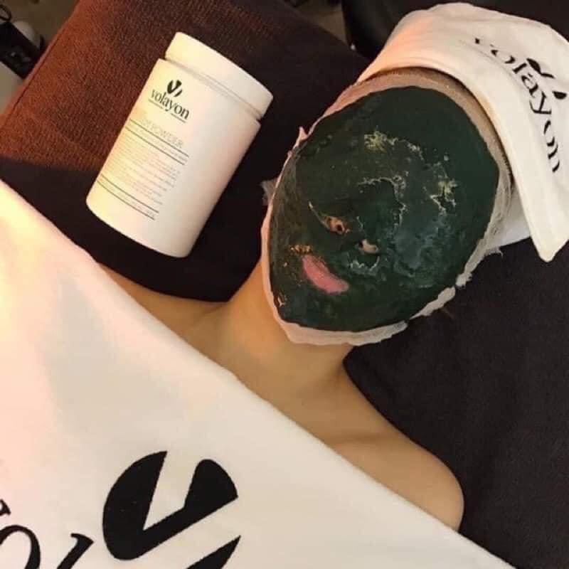 Mặt Nạ Tảo Xoắn và Hyaloten Dạng Bột VOLAYON Spinnem Powder Các Màu - Chuyên Dùng Cho Spa