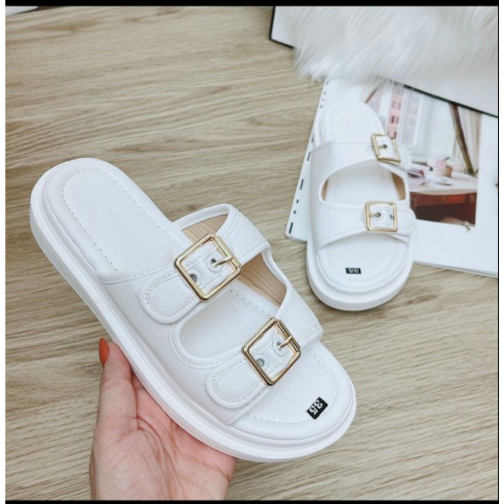 🔥FULL HỘP_Dép nữ 🔥 sandal nữ ulzzang xỏ ngón 2 quai đế 5p kiểu mới 2023