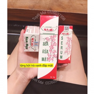 Bộ ba sản phẩm Hoa Đào ( kem , sr,srm )