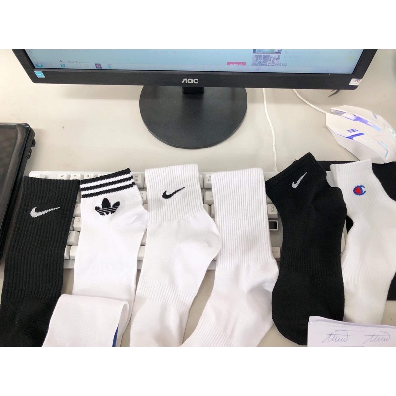 Tất NIKE và ADIAS giày giữ ấm bàn chân