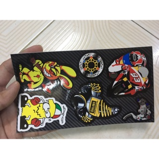 Tem logo stiker 10x18 marques thỏ
