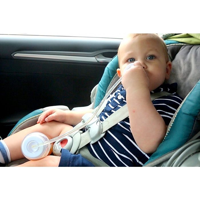 Bình sữa rảnh tay cho bé Baby Lops 180ml và 260ml bú ở mọi tư thế