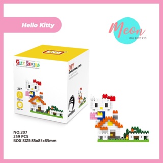 Xếp hình Hello Kitty - Miniblock lego hello kitty size S