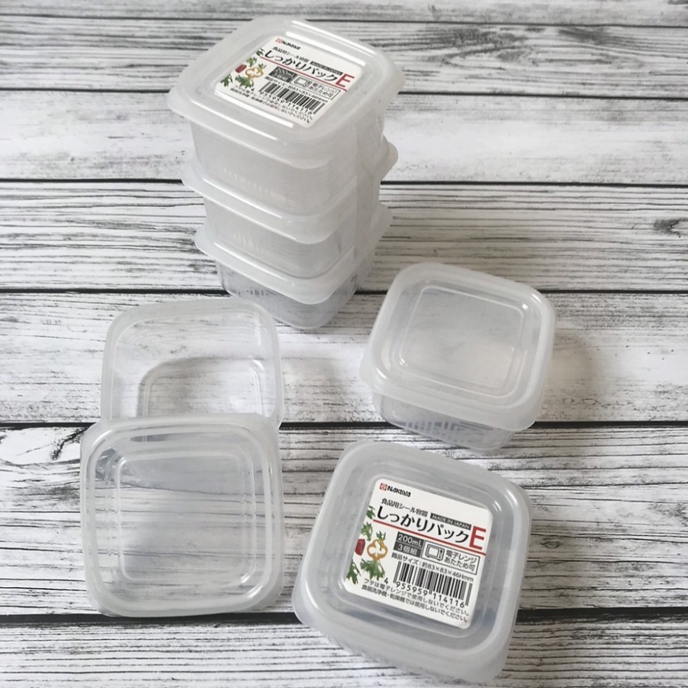 - Hộp trữ đông, hộp bảo quản đồ ăn dặm có nắp mini, hộp đựng linh kiện điện