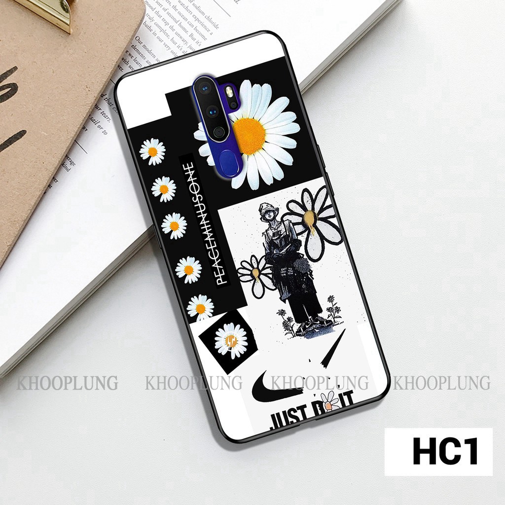 Ốp lưng OPPO A5 2020 - A9 2020 in hình họa tiết hoa cúc peaceminusonee G-Dragon x Just Do