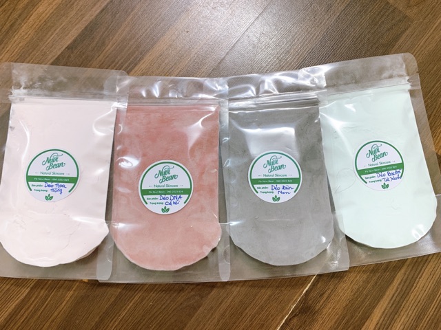 Bột mặt nạ dẻo DNA cá hồi handmade - Dưỡng trắng, cung cấp collagen