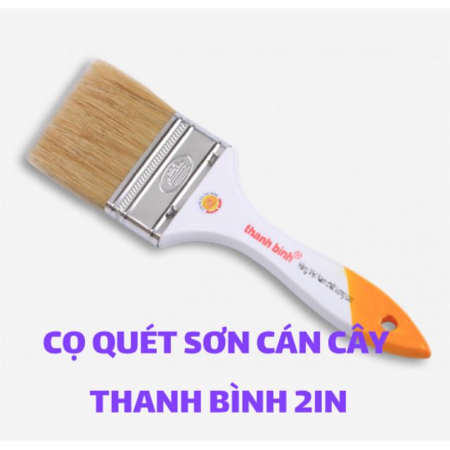 CỌ QUÉT SƠN CÁN CÂY THANH BÌNH CAO CẤP