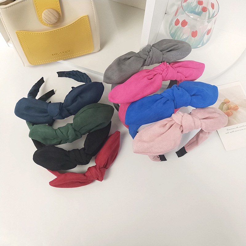 Cài tóc thắt nơ phong cách hàn quốc thời trang xinh xắn cho nữ