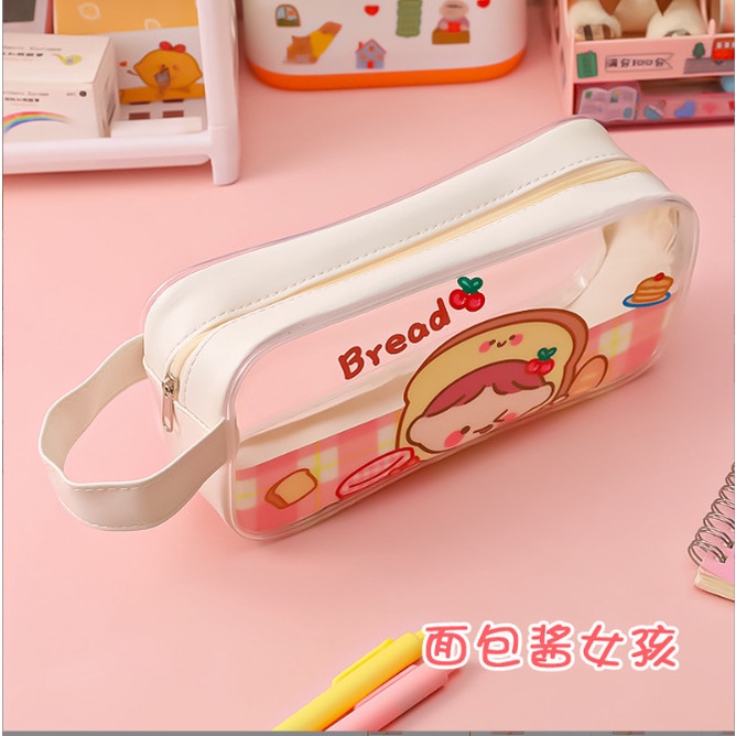 Túi đựng bút size to hình cô gái siêu đáng yêu BAG U TBCOGAI55