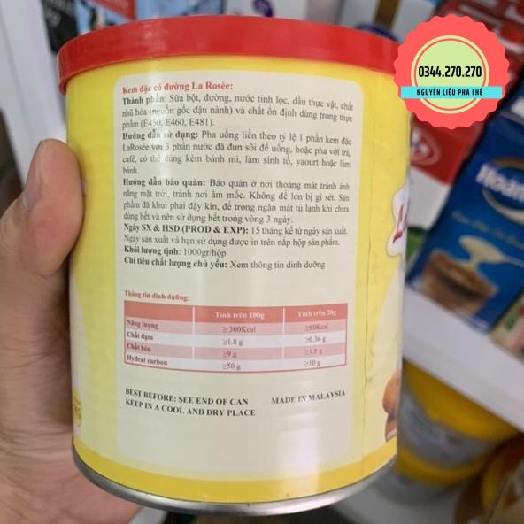 Sữa Đặc Larosee Malaysia Hộp 1Kg -