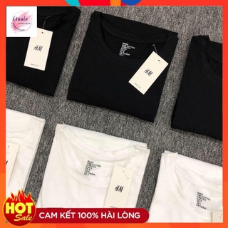 [Siêu Sale] [FreeShip] áo phông HM cổ tròn, áo phông trơn