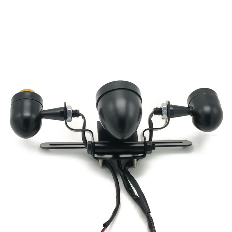 1 Đèn Phanh Dừng Xe Máy Màu Đen Bạc 2 C Chất Lượng Cao