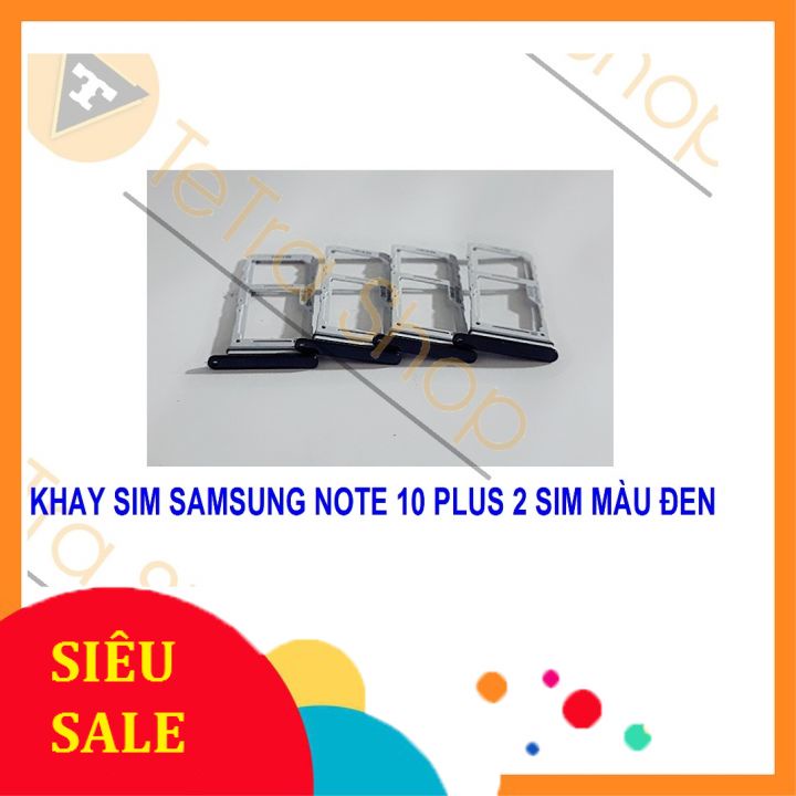 KHAY SIM SAMSUNG NOTE 10 PLUS 2 SIM MÀUtrắng