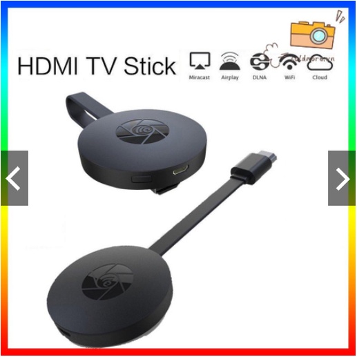 Thiết bị Chromecast G2 hỗ trợ phát màn hình điện thoại sang tivi qua mạng wifi .