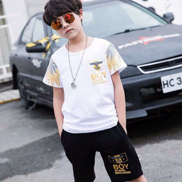 Bộ thể thao BOY size nhỡ cho bé trai