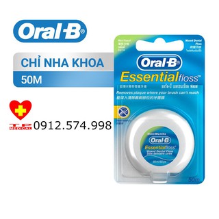 chỉ nha khoa Oral B 50m/cuộn-Hàng Chính Hãng