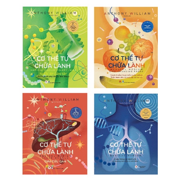 Sách - Cơ Thể Tự Chữa Lành: Giải Cứu Gan ( Anthony William - Huy Hoàng)