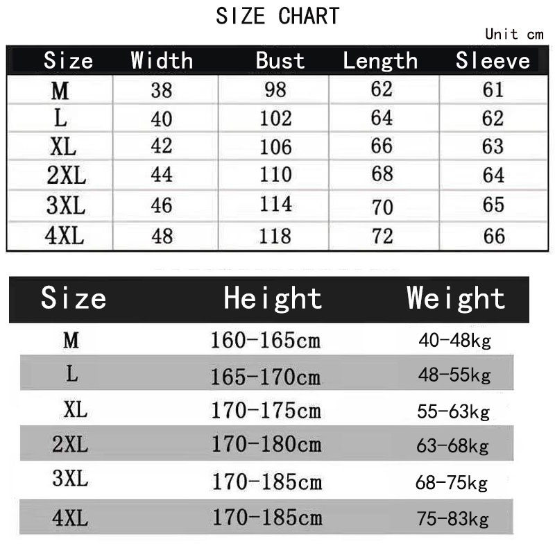Áo Khoác Nam Dài Tay Thời Trang Size M-4Xl