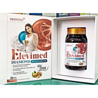 Viên bổ bà bầu Elevimed hộp 30 viên nang mềm