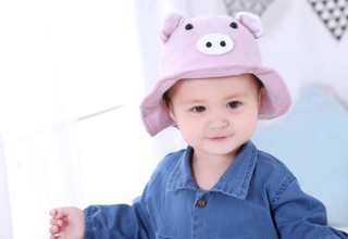 Mũ vải mặt heo