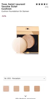 PHẤN NƯỚC CUSHION YSL VUÔNG