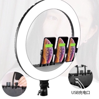 Đèn live stream 45cm/ 54 cm 3 giá đt rl- 19/ rl -21