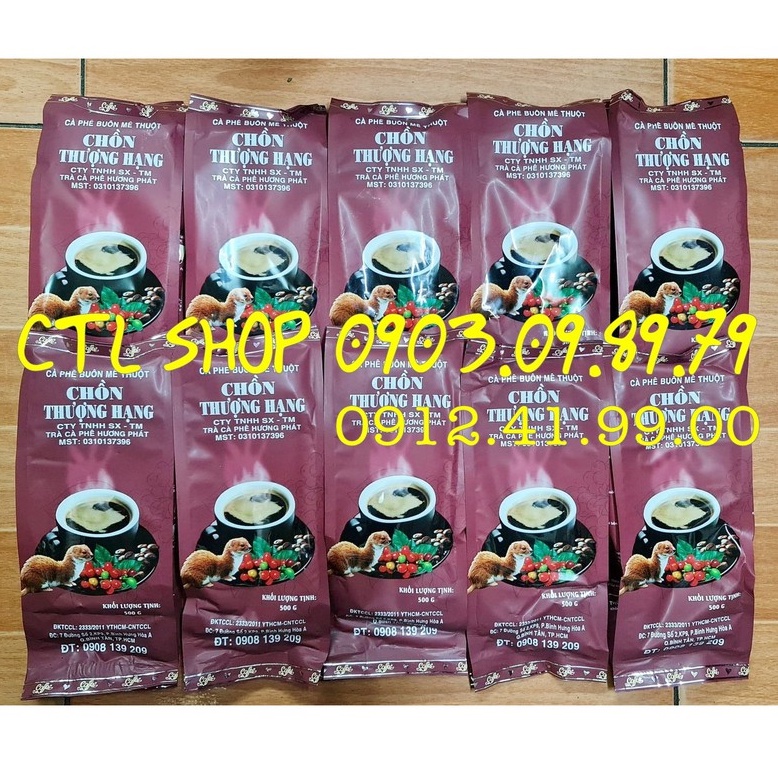 Cà Phê Chồn Thượng Hạng ( Đặc Biệt ) Gói 500gr