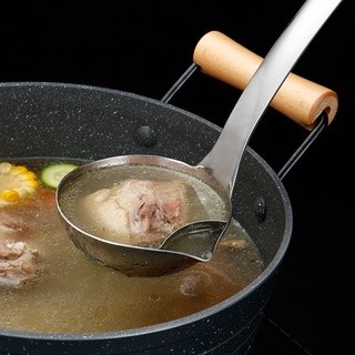 muôi tách váng dầu, mỡ thông minh bằng inox giá rẻ  SK55 -supersale247