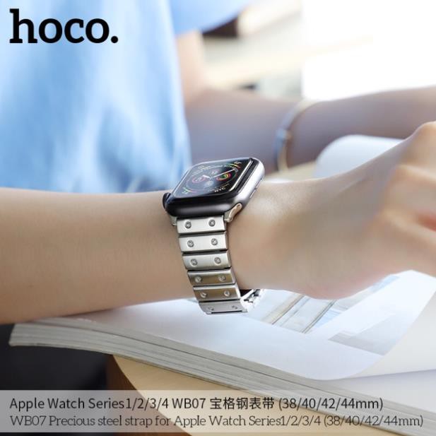Dây thép Apple watch đủ size chính hãng Hoco WB07
