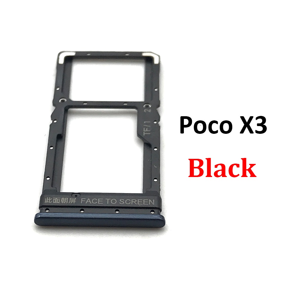 Khay Đựng Sim Thay Thế Cho Xiaomi Poco X3/Poco M3/Poco F3/F2 Pro/Xiaomi POCOPHONE F1