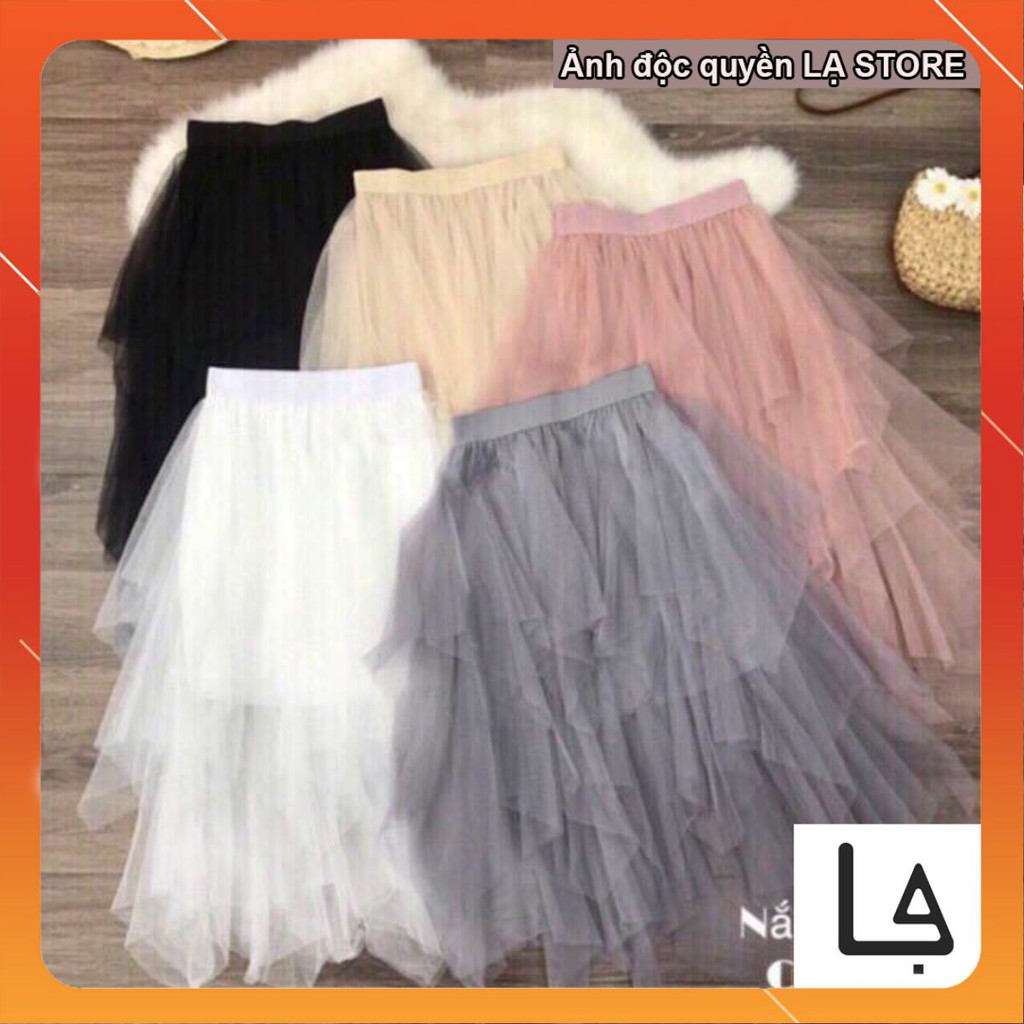 Chân váy tua rua nhiều tầng