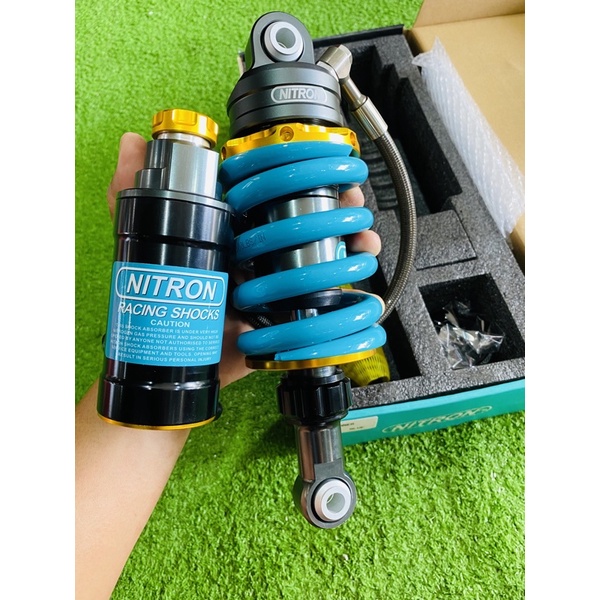 Phuộc Nitron Kozi bình dầu có tăng chỉnh cho Winner Sonic
