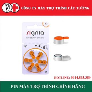 Pin MÁY TRỢ THÍNH ( pin 13 ) - Hàng chính hãng Signia ( Siemens ), dùng cho tất cả các loại máy sau tai