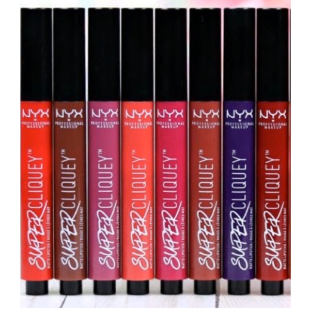 Son lì dạng bấm NYX Super Cliquey Matte Lipstick màu SCLS03 (1.5g)