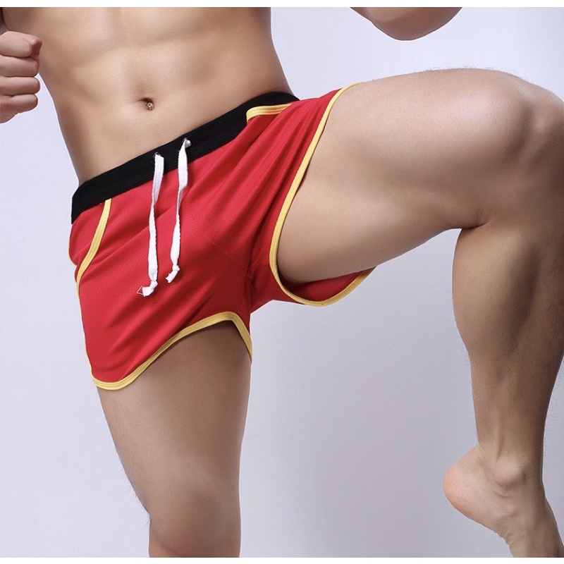 Quần short thể thao nam - tập gym ngắn, loại cao cấp có lớp quần nâng bên trong