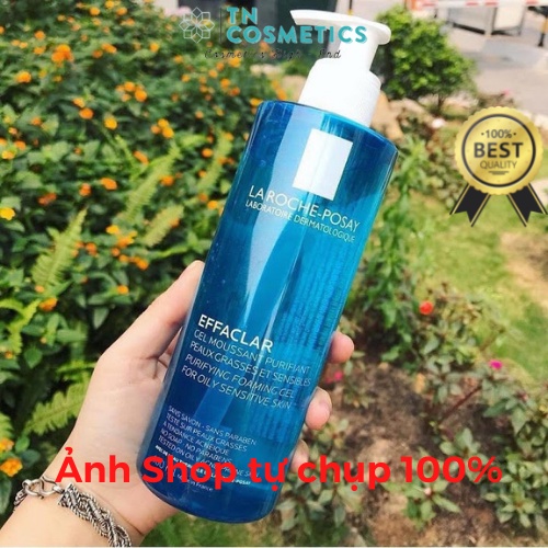 Sữa rửa mặt tạo bọt cho da nhạy cảm La Roche Posay, Gel rửa mặt Laroche Posay 400ml SRM4110