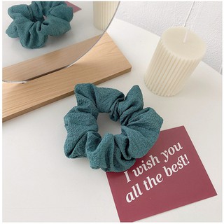 Dây buộc tóc, Cột tóc Scrunchies Đơn Giản BT53