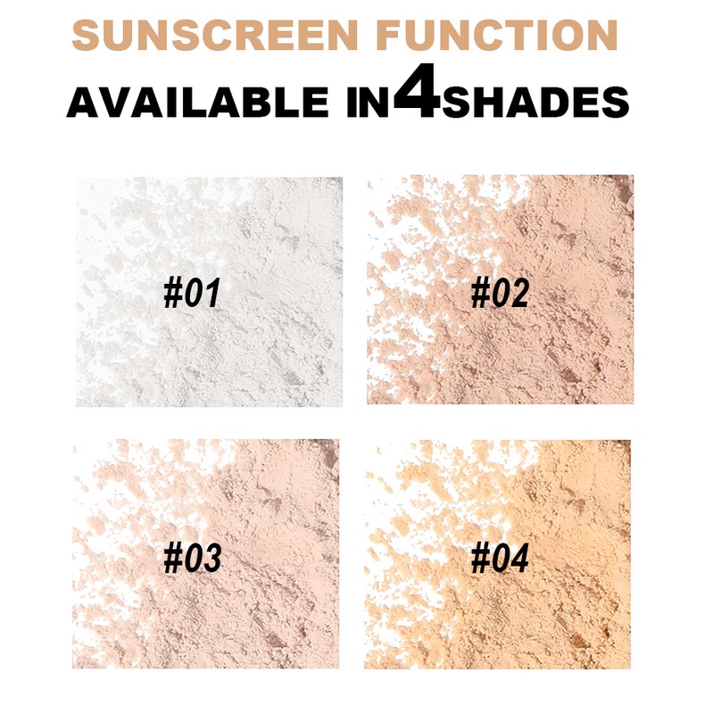 Phấn Phủ Che Khuyết Điểm 10g Chống Nước Chống Mồ Hôi Kiểm Soát Dầu Không Dễ Phai Màu