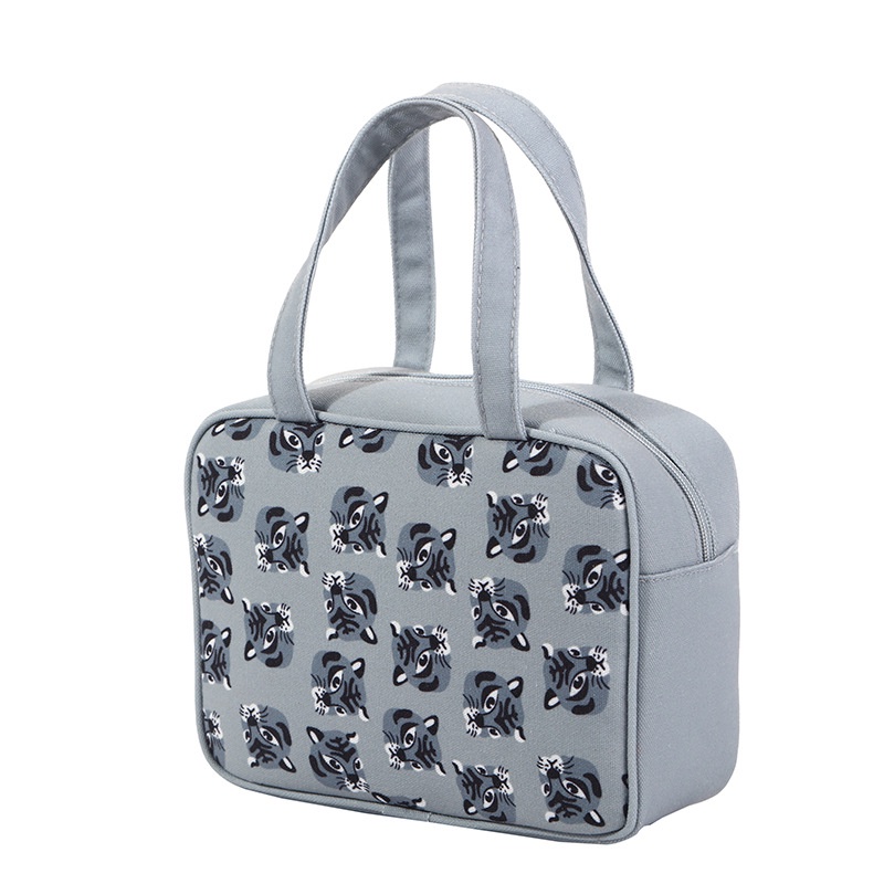 Túi Đựng Mỹ Phẩm Du Lịch Họa Tiết Đầu Hổ Thời Trang