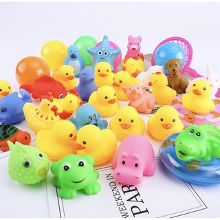 Thú thả bồn tắm cho bé (set 13 con)