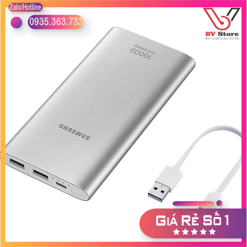 Pin sạc dự phòng 10000mAh💖 FREE SHIP 💖Samsung 10000mAh chuẩn Type C EP-P1100 sạc siêu nhanh 15W | WebRaoVat - webraovat.net.vn