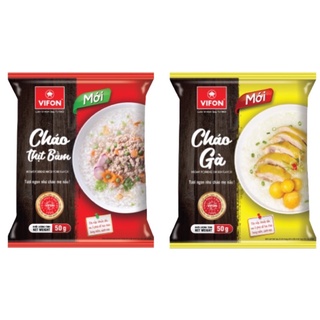 CHÁO THỊT BẰM/ CHÁO GÀ VIFON GÓI 50G